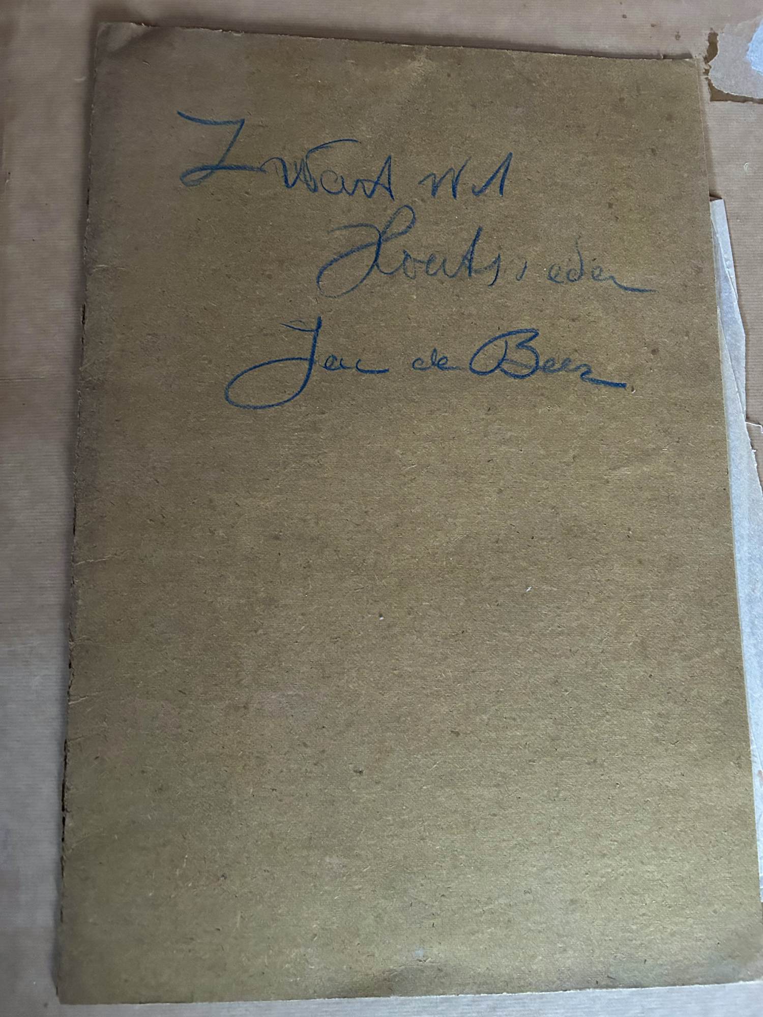 Jac. de Beer - Map zwart-wit afdrukken verkocht voor € 300!