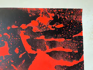 Buy Fred Thieler - Signiertes und datiertes Original Ausstellungsplakat von 1977 mit Farblitho? Bid from 190!