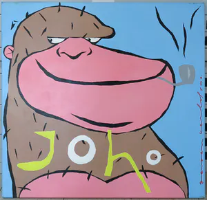 Jeroen Gerlofsma - Acryl op doek, Joho kopen? Bied vanaf 50!