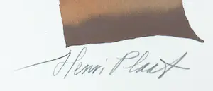 Henri Plaat - Aquarel, Oefenvel voor het landschap kopen? Bied vanaf 70!