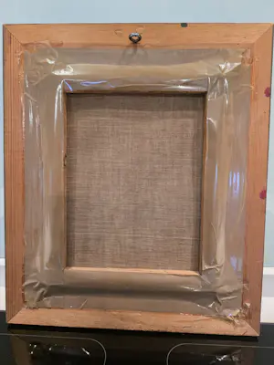 Josy-Ann Pirson - Naaktportret met doorschijnend wit kleed kopen? Bied vanaf 225!