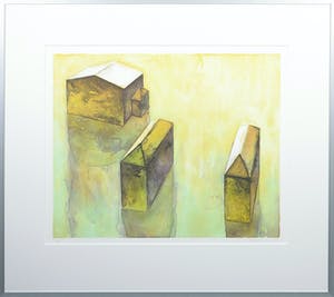 Ardi Brouwer - Litho, Een huis voor de zomer - Ingelijst kopen? Bied vanaf 1!