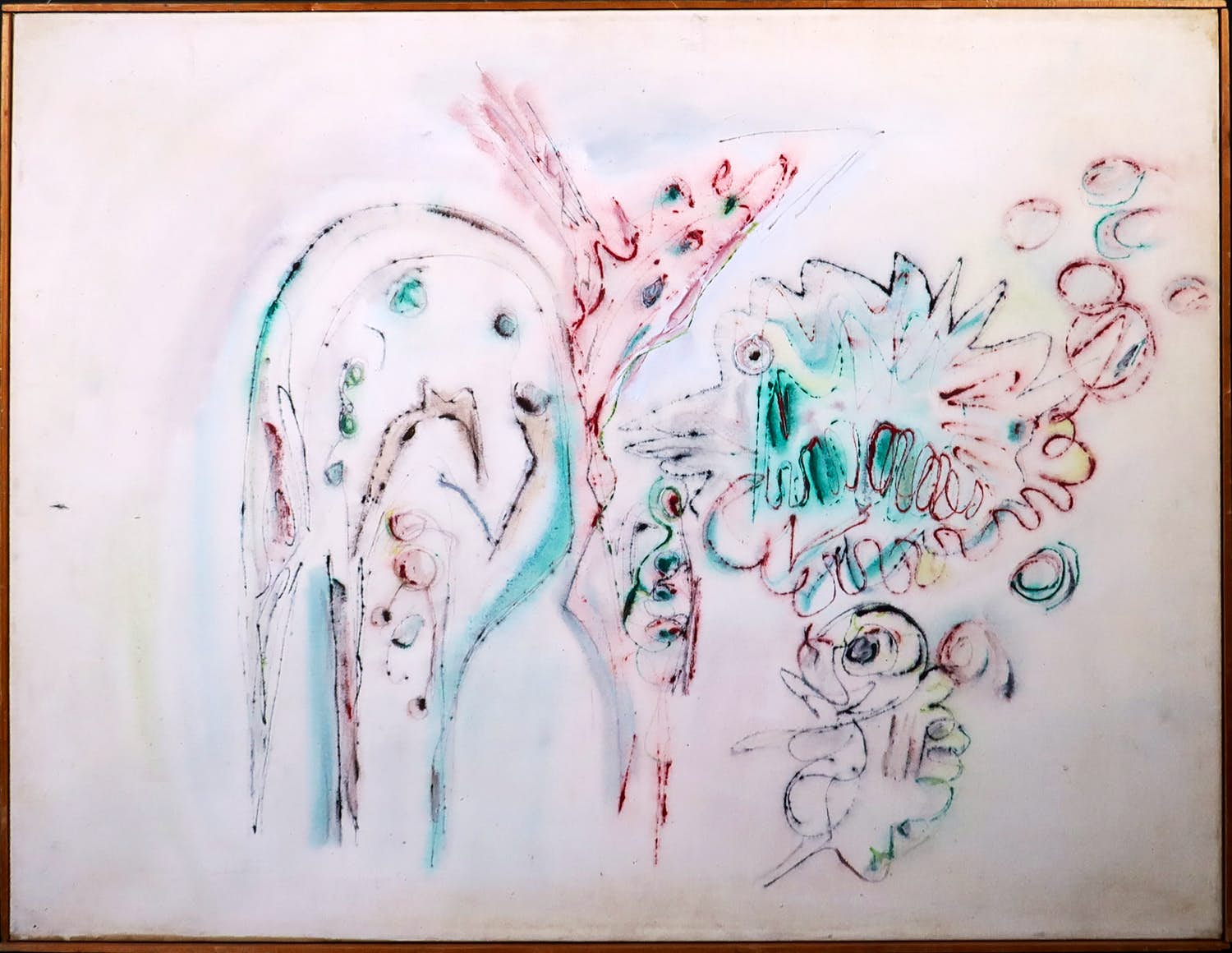 Mark Polee - Acryl op doek, Schilderij met vis - Ingelijst kopen? Bied vanaf 1!