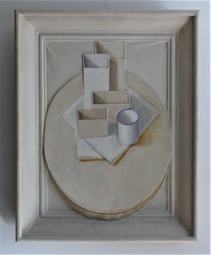 Jan Verburg - Stilleven met potten kopen? Bied vanaf 295!