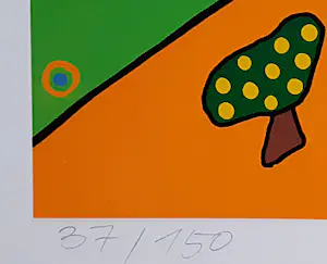 Franz Bodner - Going back a long time - zeefdruk met gesigneerd certificaat kopen? Bied vanaf 35!