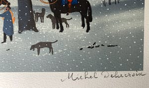 Michel Delacroix - La Chasse d'Hiver kopen? Bied vanaf 40!