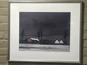 Staf Beerten - Winterlandschap kopen? Bied vanaf 115!