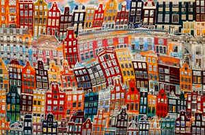 Elena Polyakova - ELVA - Dansende huizen in Amsterdam verkocht voor € 50!