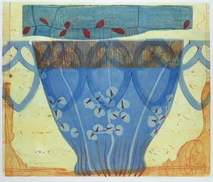 Lukie de Bree - Ets en aquatint, Zonder titel - Ingelijst kopen? Bied vanaf 1!