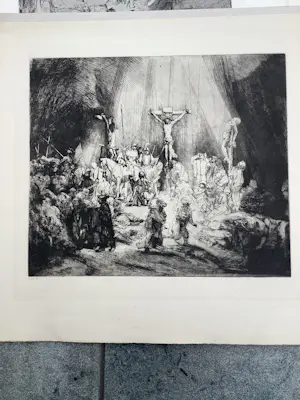 Rembrandt van Rijn - 9 etsen uit Rembrandt Bijbel kopen? Bied vanaf 100!