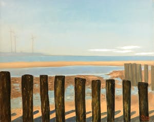 Valentin Bakardjiev - Olieverf op Doek, Early Spring in Zeeland II(Groot) kopen? Bied vanaf 100!