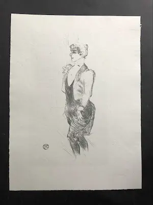 Henri de Toulouse-Lautrec - Mary Hamilton kaufen? Bieten Sie von 395!