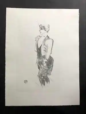 Henri de Toulouse-Lautrec - Mary Hamilton vendu pour 360€ !