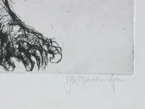 Jan Mensinga - Minotaurusachtig mens - Ets kopen? Bied vanaf 45!