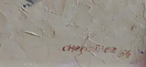 Theo  l' Herminez - Abstract kopen? Bied vanaf 200!