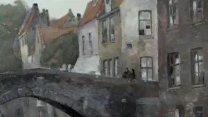 Willem Knip - Stadsgezicht kopen? Bied vanaf 85!