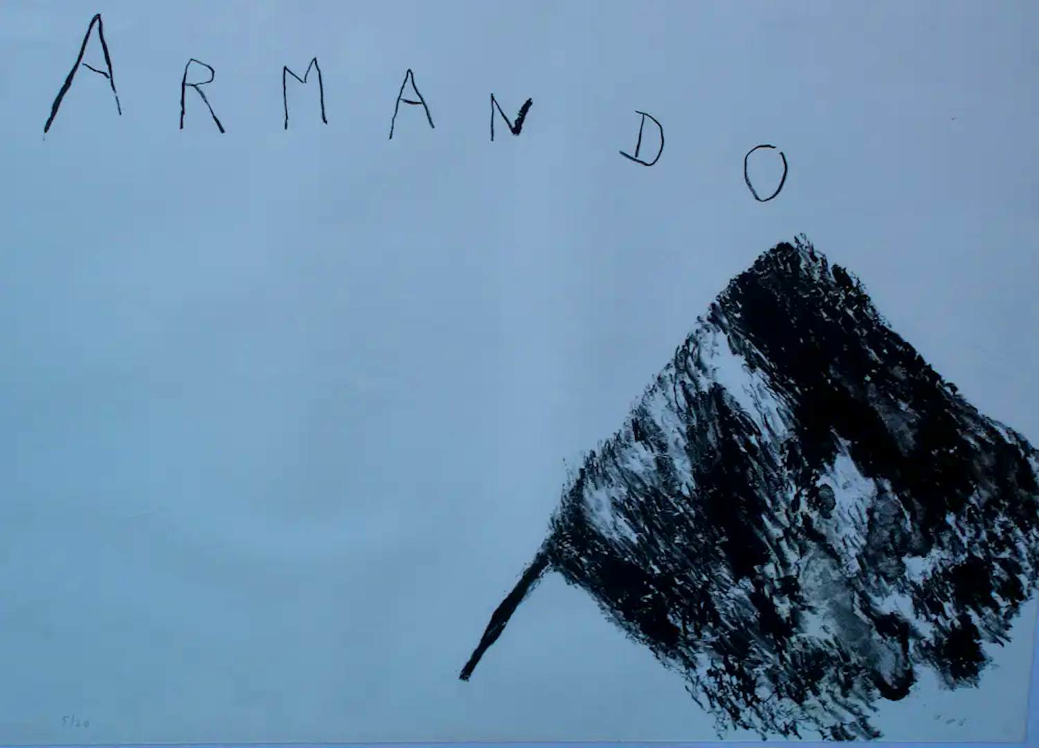 Buy Armando - Ingelijste litho - 1986? Bid from 475!