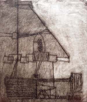 Jan Montyn - Verbinding, ets verkocht voor € 125!