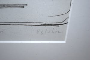 Aat Veldhoen - litho kind - potloodgesigneerd kopen? Bied vanaf 45!