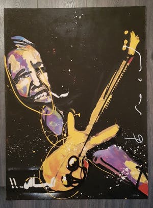 Herman Brood - De band, complete serie van vijf zeefdrukken kopen? Bied vanaf 1250!