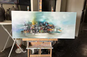 Gena - Abstract “ Colorado fields “ kopen? Bied vanaf 250!