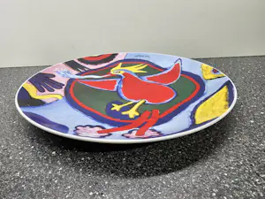 Corneille - Schaal Keramiek - Vuurvogel kopen? Bied vanaf 50!