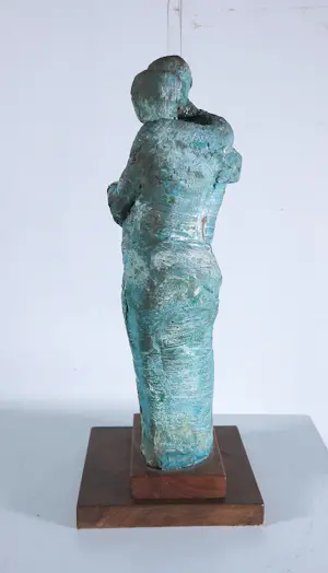 Jaroslawa Dankowa - Keramieken beeld, Minnenden kopen? Bied vanaf 50!