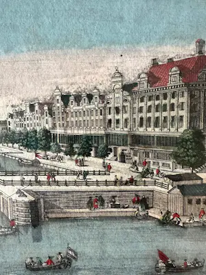 Georg Balthasar Probst - Amsterdam, the old Rampart kopen? Bied vanaf 75!