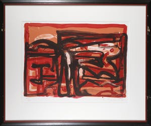 Theo Kuijpers - Litho, Zonder titel - Ingelijst kopen? Bied vanaf 1!