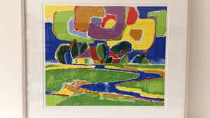 Jan Frearks van der Bij - Werk uit 2003 verkocht voor € 85!