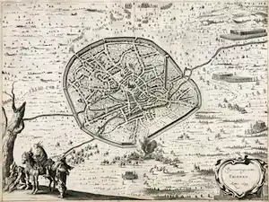 Johannes Janssonius van Waesberghe I - Gravure, Verovering van Thienen verkauft für € 40!
