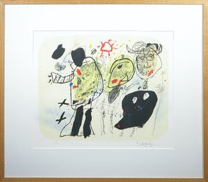 Kees Salentijn - Litho, Zonder titel - Ingelijst kopen? Bied vanaf 1!