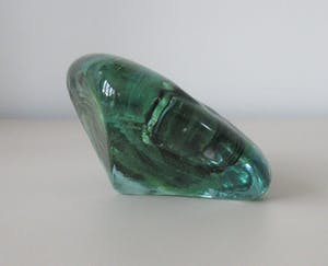 Curiosa - Glazen bureauklokje - Kerry Handcrafted Glass - Ierland kopen? Bied vanaf 1!