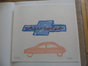Klaas Gubbels - Litho. De Chevrolet kopen? Bied vanaf 125!