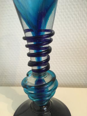 Curiosa - Grote mondgeblazen sier glazen / bokalen kopen? Bied vanaf 50!