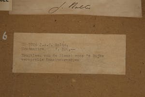 Jan Nolte - Montmartre - 1955 - pastelkrijt en aquarel op papier kopen? Bied vanaf 20!