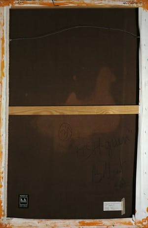 Jan Bollaert - Gemengde techniek op board, Fish-Green kopen? Bied vanaf 1!