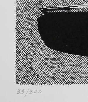 Jan Schoonhoven - Abstracte compositie, zeefdruk kopen? Bied vanaf 675!