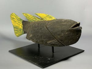 Bobo - 200518 - Old African Bozo fish marionet - Mali kopen? Bied vanaf 55!