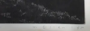 Rob van Essen - Ets en aquatint, Boerderij in tegenlicht kopen? Bied vanaf 1!