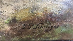 Petrus Paulus Schiedges - Hooiwagen in het bos kopen? Bied vanaf 1250!