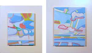 Paul Overhaus - Lot van twee voorstellingen - Ingelijst verkocht voor € 110!