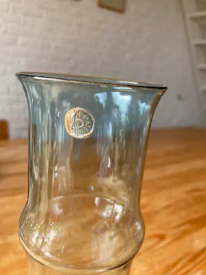 Bo Borgstrom - Bo Borgström voor Åseda - Glass Art - Bamboe vaas - jaren 60 Zweden. kopen? Bied vanaf 55!