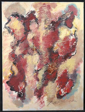 Bert Braam - Acryl op doek, Zonder titel kopen? Bied vanaf 1!