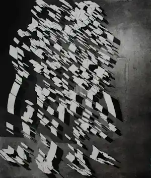 Jaap Hillenius - ets: gefragmenteerd - 1970 vendu pour 49€ !