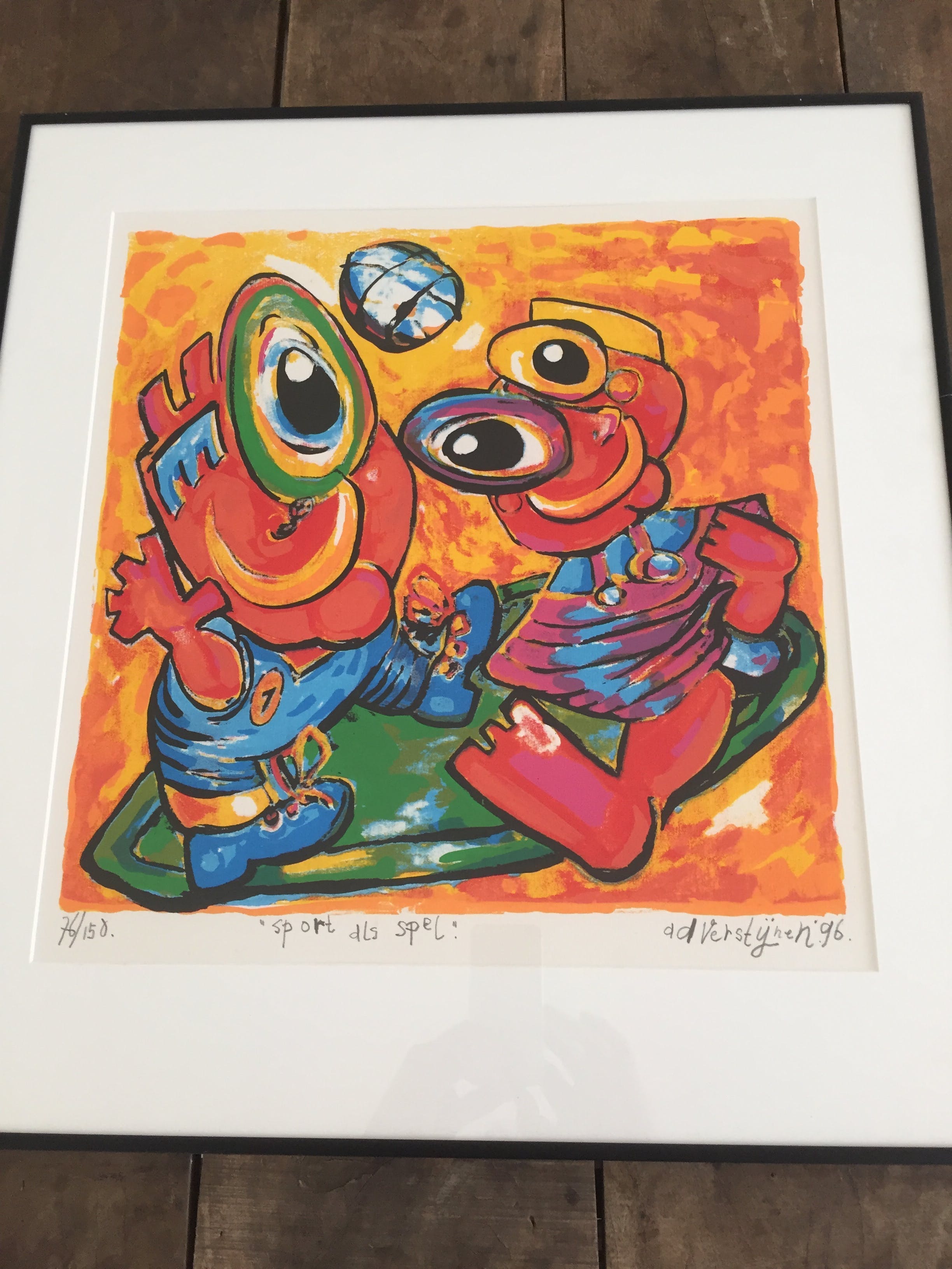 Ad Verstijnen - Sport als spel  verkocht voor € 35!