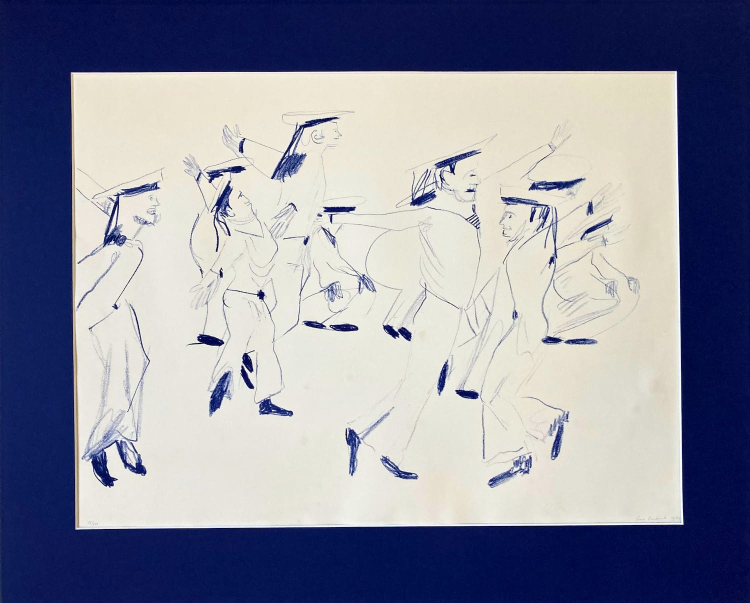 Emo Verkerk - Dansende Mariniers verkocht voor € 75!