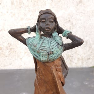 Marianne Houtkamp - C3750-2 - Afrikaanse vrouw kopen? Bied vanaf 525!