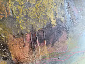 Marianne Benko - Abstracte kunst met gemengde techniek van olieverf en encaustiek kopen? Bied vanaf 375!