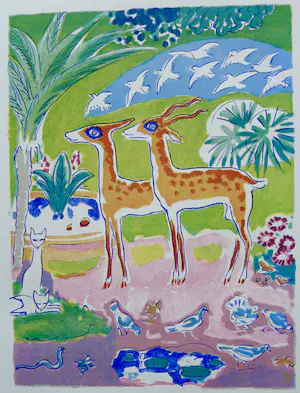 Kees van Dongen - Gravure 1001 nacht: ' Le matin du onzième jour' kopen? Bied vanaf 10!